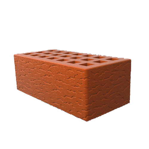 Саранский кирпич лицевой (СЗЛК) 1.4НФ красный кора дуба