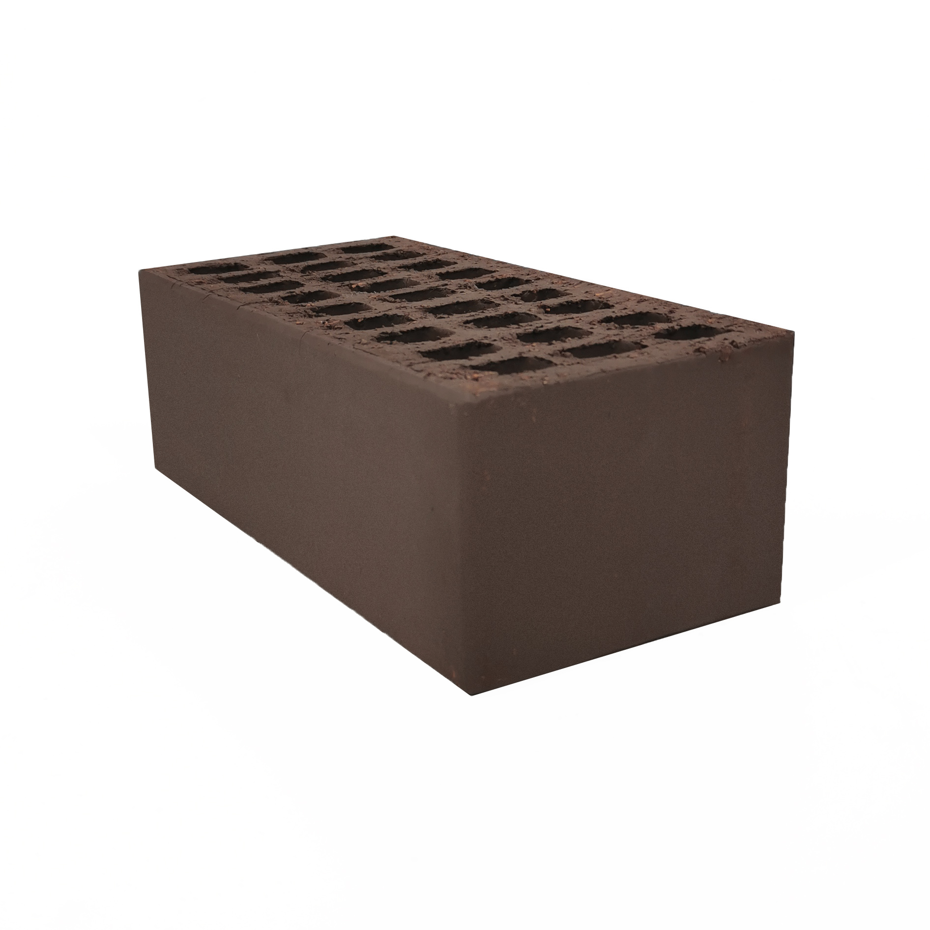 Ревдинский кирпич лицевой пустотелый 1.4НФ шоколад