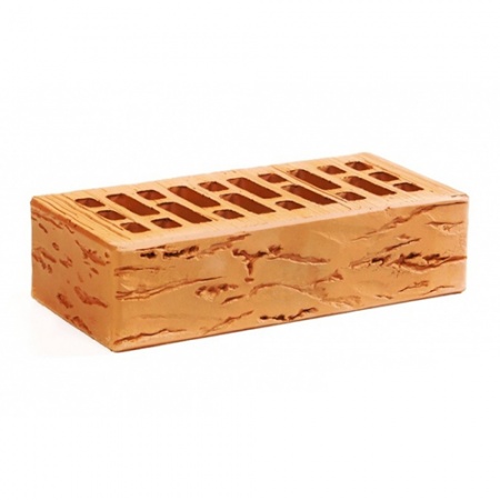 Воротынский кирпич лицевой 1НФ персиковый руст