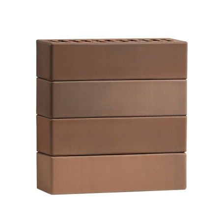 Кирпич лицевой Volgabrick Флеш Гладкий 0,7НФ 