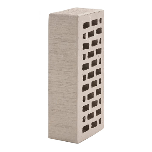 Кирпич ЛСР лицевой керамический пустотелый 1НФ серый тростник