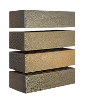 Саранский кирпич лицевой 0.7 НФ флеш-обжиг руст