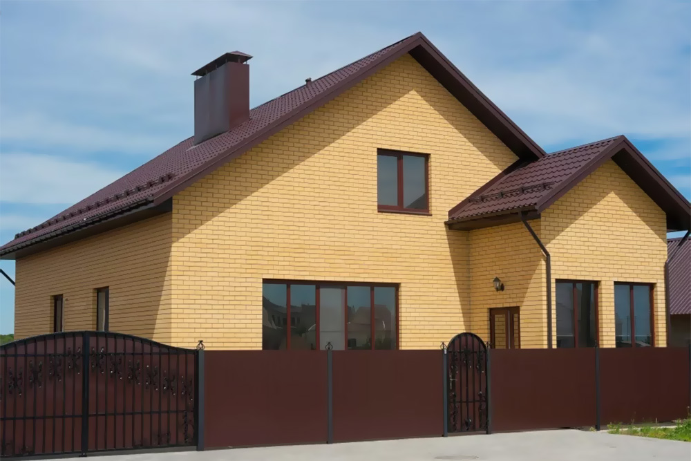 Ключищинский кирпич лицевой 1НФ солома гладкий